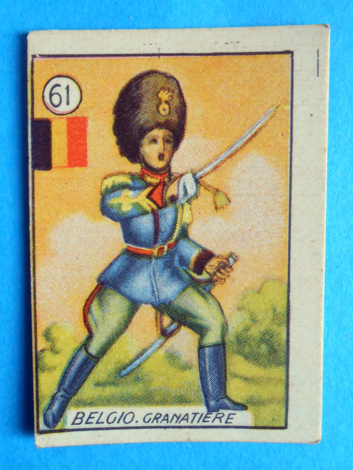 chrome figure figurines figurine v.a.v. vav 61 our war belgium grenadiers chrome figure figurines figurine v.a.v. vav 61 our war belgium grenadiers