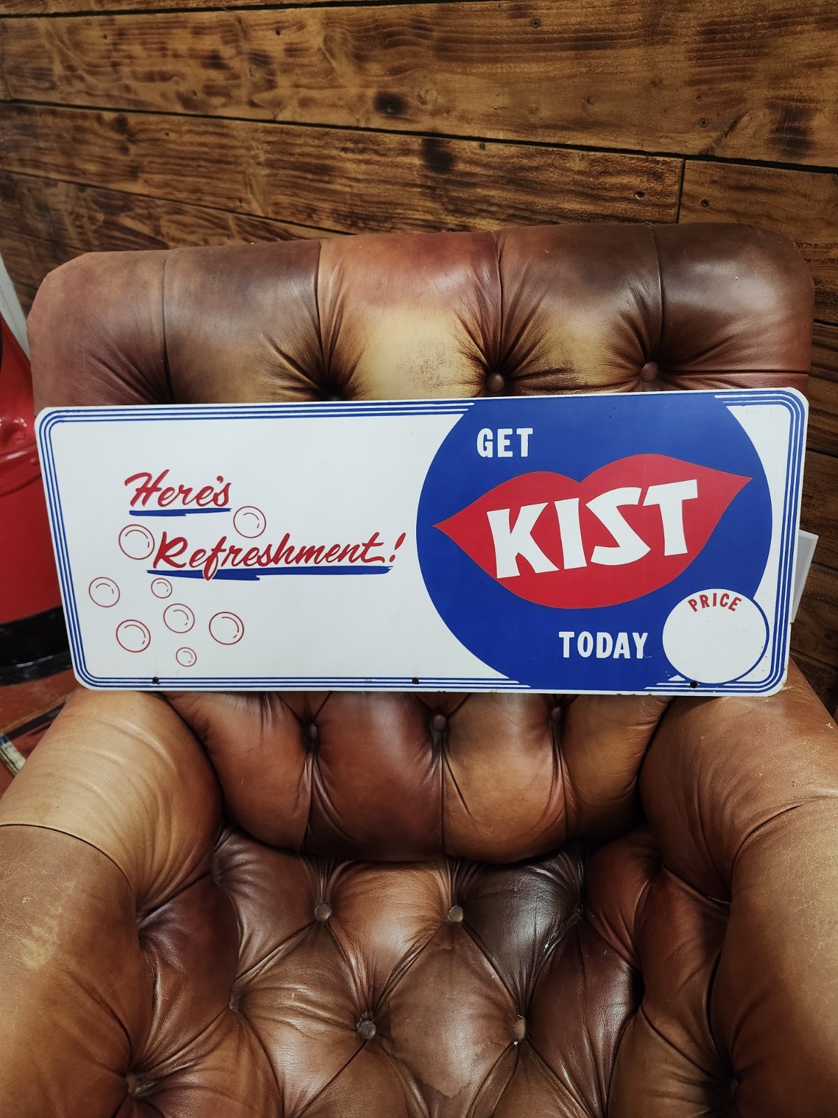 Rare Kist Soda Advertising Sign