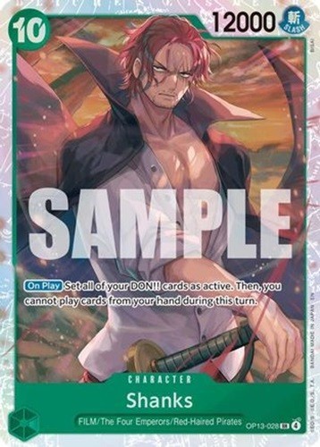 One Piece Carrying on his Will OP13 MINT