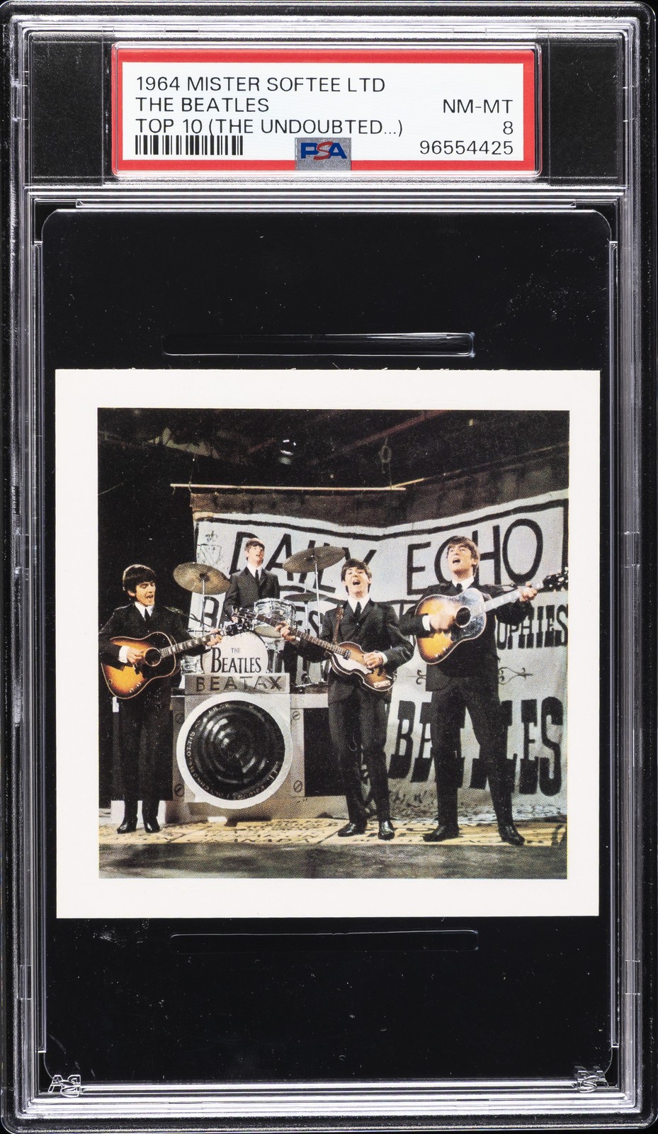 1964 MISTER SOFTEE LTD TOP 10 TOP 10 (THE UNDOUBTED...) THE BEATLES PSA 8
