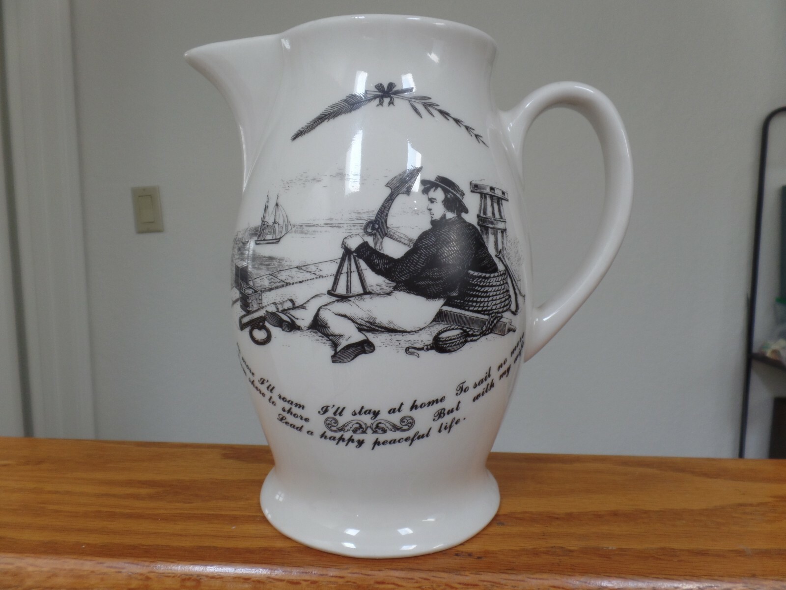 COMMODORE PERRY LIVERPOOL PITCHER ULTRA RARE COMMODORE PERRY LIVERPOOL PITCHER ULTRA RARE
