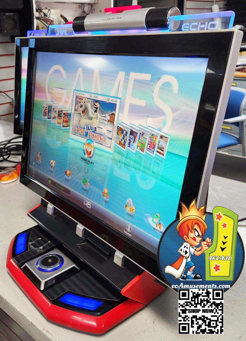 JVL Encore iTouch HD Touchscreen Multi Arcade Video Game Machine - Megatouch E2 JVL Encore iTouch HD Touchscreen Multi Arcade Video Game Machine - Megatouch E2