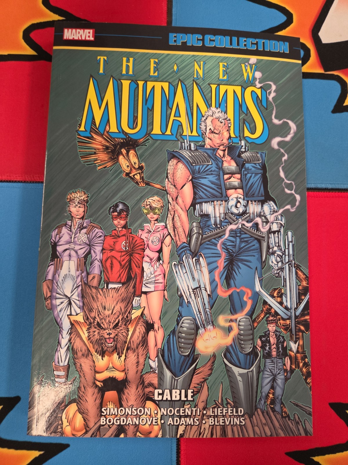 New Mutants Epic Collection Vol #7 Marvel Comics 2020 Simonson Liefeld Cable OOP New Mutants Epic Collection Vol #7 Marvel Comics 2020 Simonson Liefeld Cable OOP