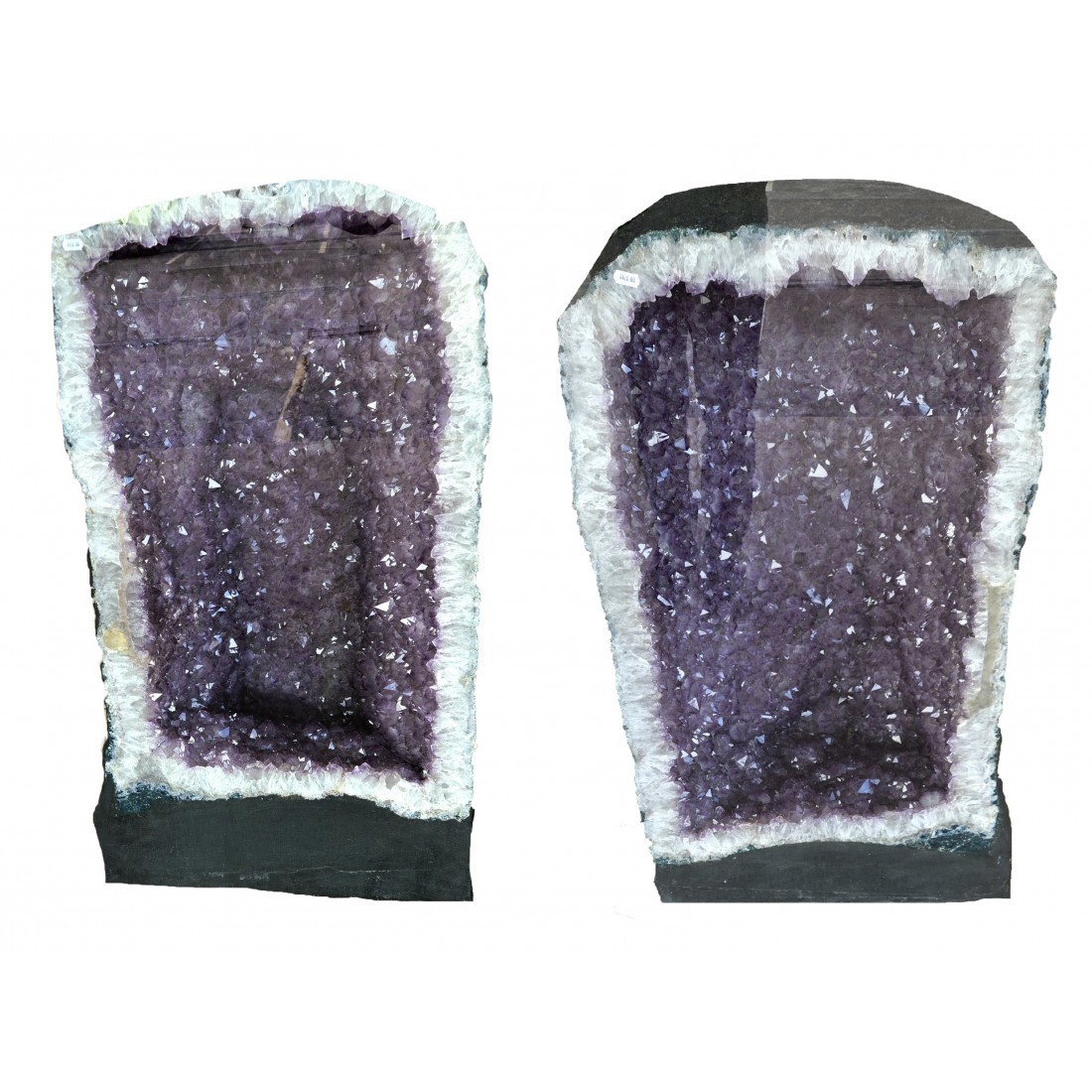amethyst geode pair 41 amethyst geode pair 41