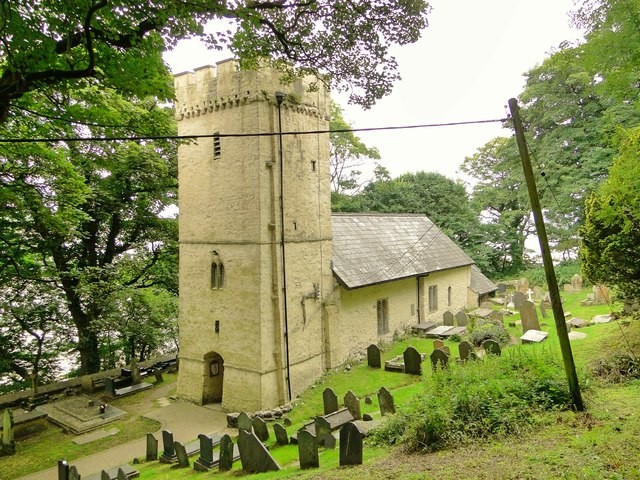 Photo A2 St Illtyd's Church, Oxwich Norton\/SS4986 An ancient foundation c2013 Photo A2 St Illtyd's Church, Oxwich Norton\/SS4986 An ancient foundation c2013