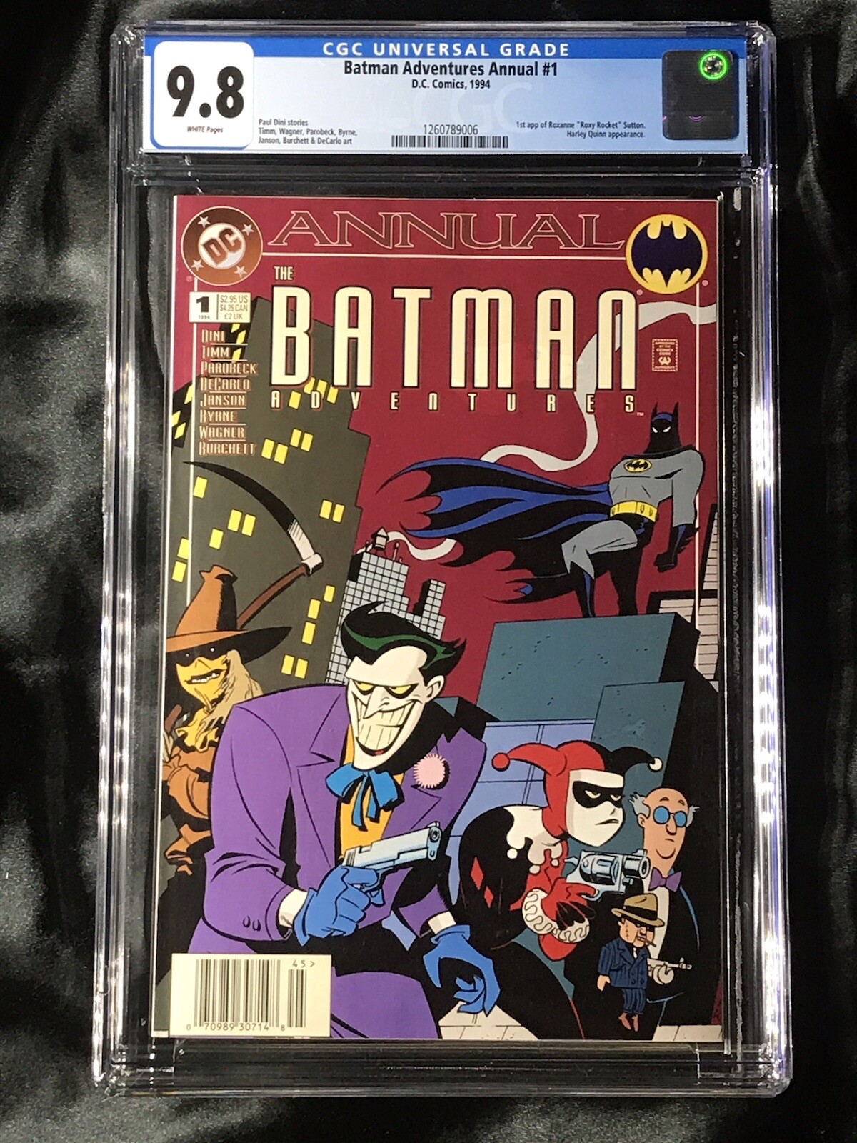 🦇BATMAN ADVENTURES ANNUAL #1🦇CGC 9.8 3RD HARLEY RARE HTF 🔥NEWSSTAND 🦇BATMAN ADVENTURES ANNUAL #1🦇CGC 9.8 3RD HARLEY RARE HTF 🔥NEWSSTAND