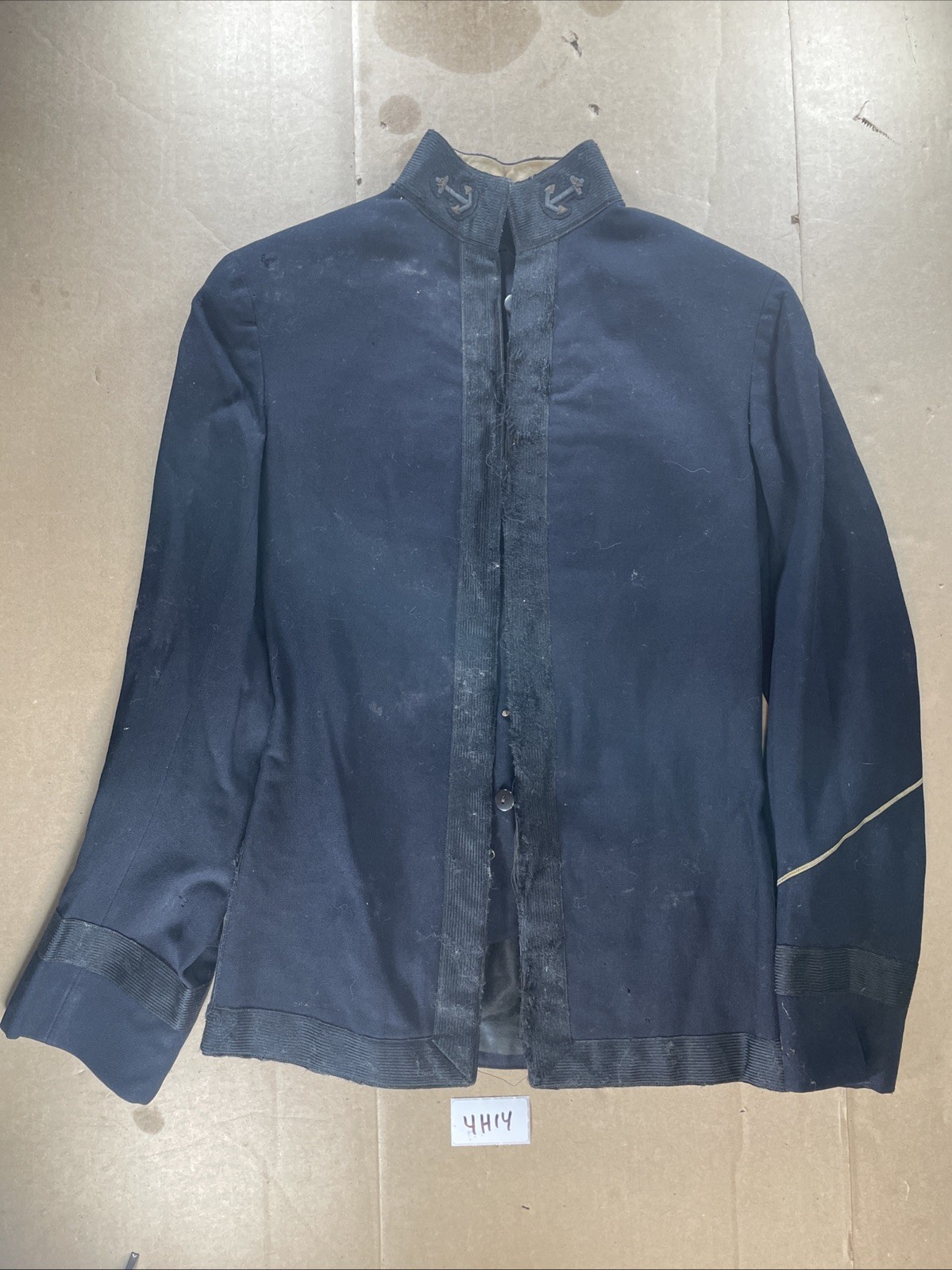WW2 Spanish American War Naval Tunic Midshipman Anchor Insignia Military 4H14 WW2 Spanish American War Naval Tunic Midshipman Anchor Insignia Military 4H14