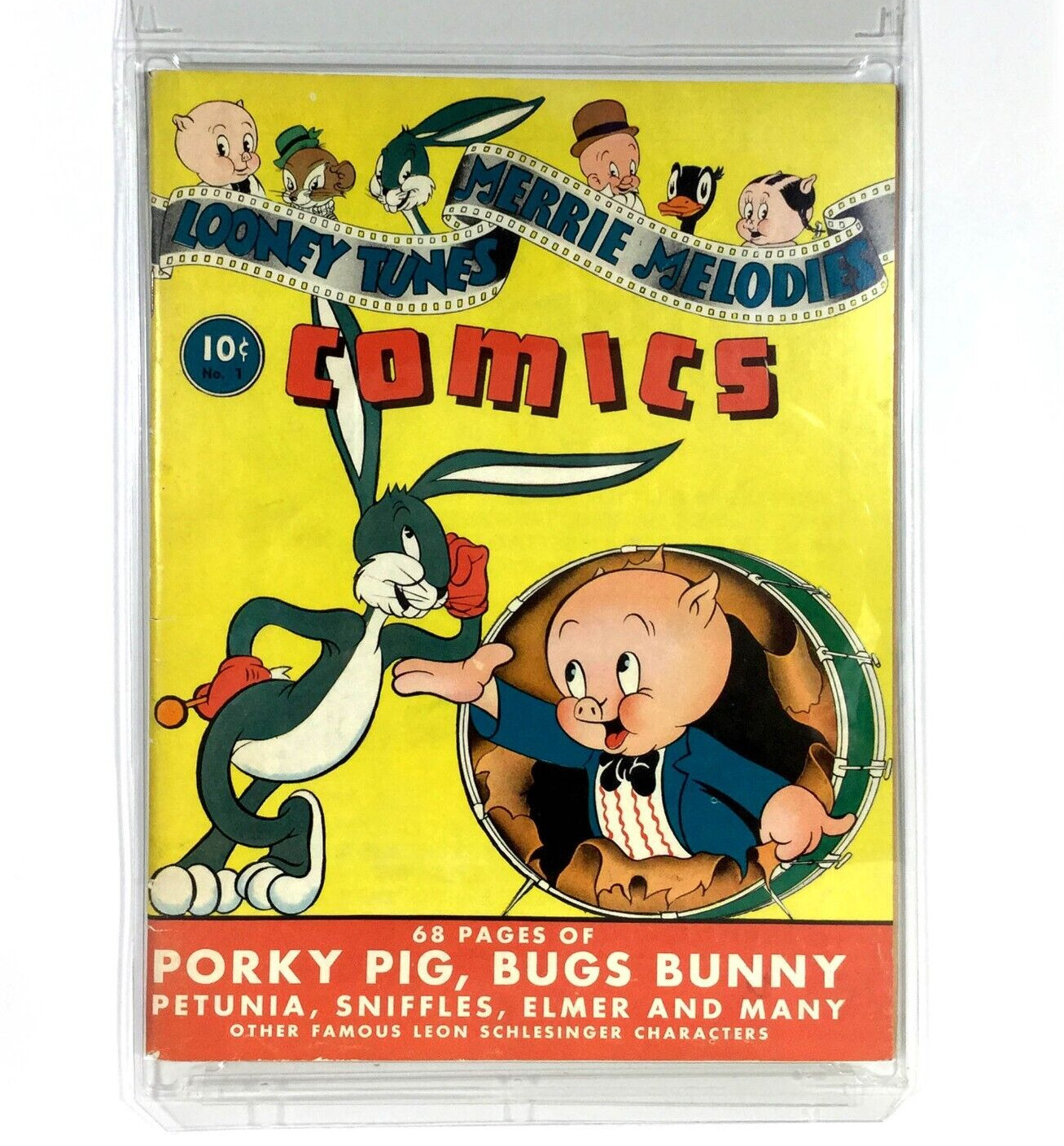 Looney Tunes and Merrie Melodies Comics #1 ( 1941) Very Rare 1st Bugs Bunny Looney Tunes and Merrie Melodies Comics #1 ( 1941) Very Rare 1st Bugs Bunny