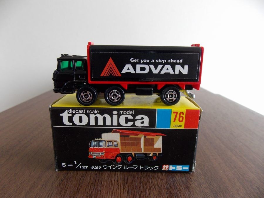 Tomytec ADVAN Tomica Limited Vintage Neo Wing Roof Truck 1/127 Scale Tomytec ADVAN Tomica Limited Vintage Neo Wing Roof Truck 1/127 Scale