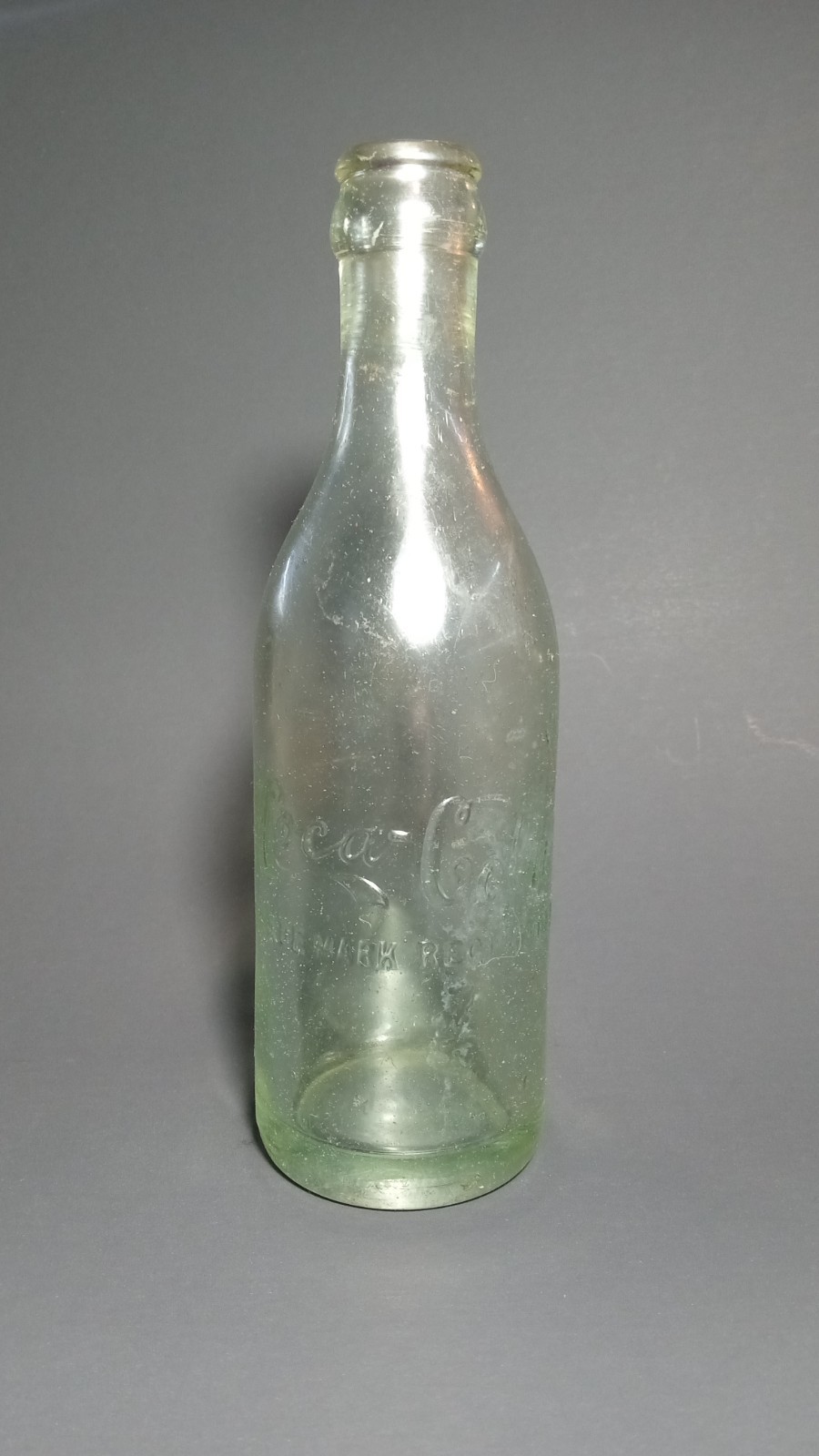 1st Coca-Cola Bottle 1899-1900 Chattanooga Bottling Co. DIXIE Straight Side