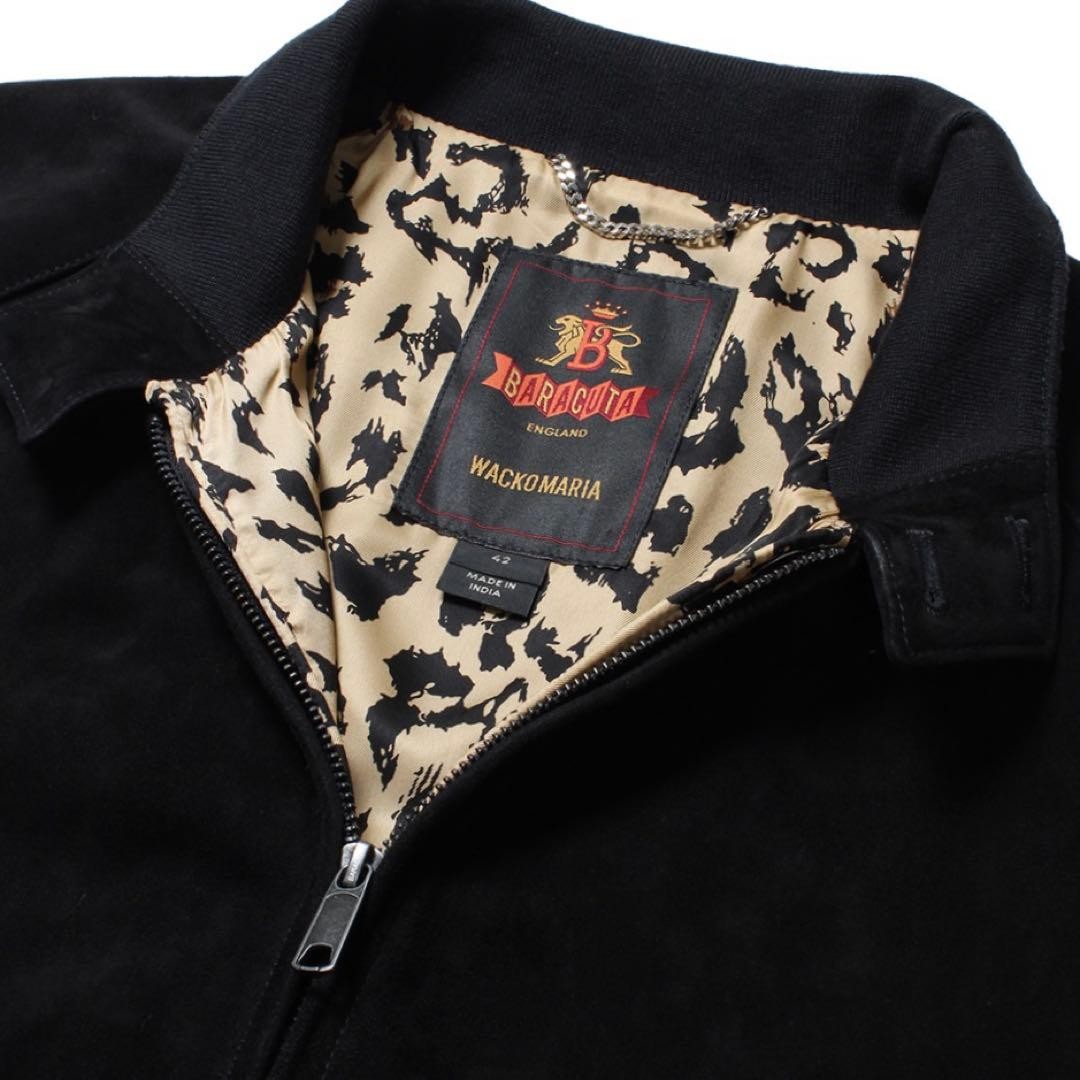 Below List   Wackomaria Baracuta Suede Jacket Today Only Mne Rare Collaboration
