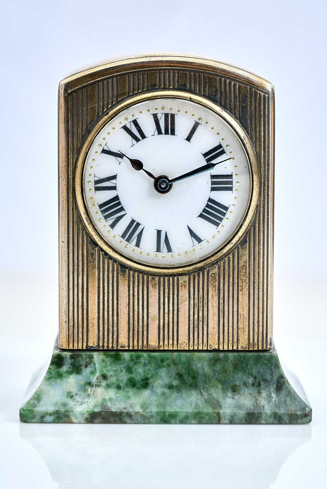 Breguet 3544 Rare Miniature Solid Silver 8 Days Collectors Clock ‘1918’ - Superb