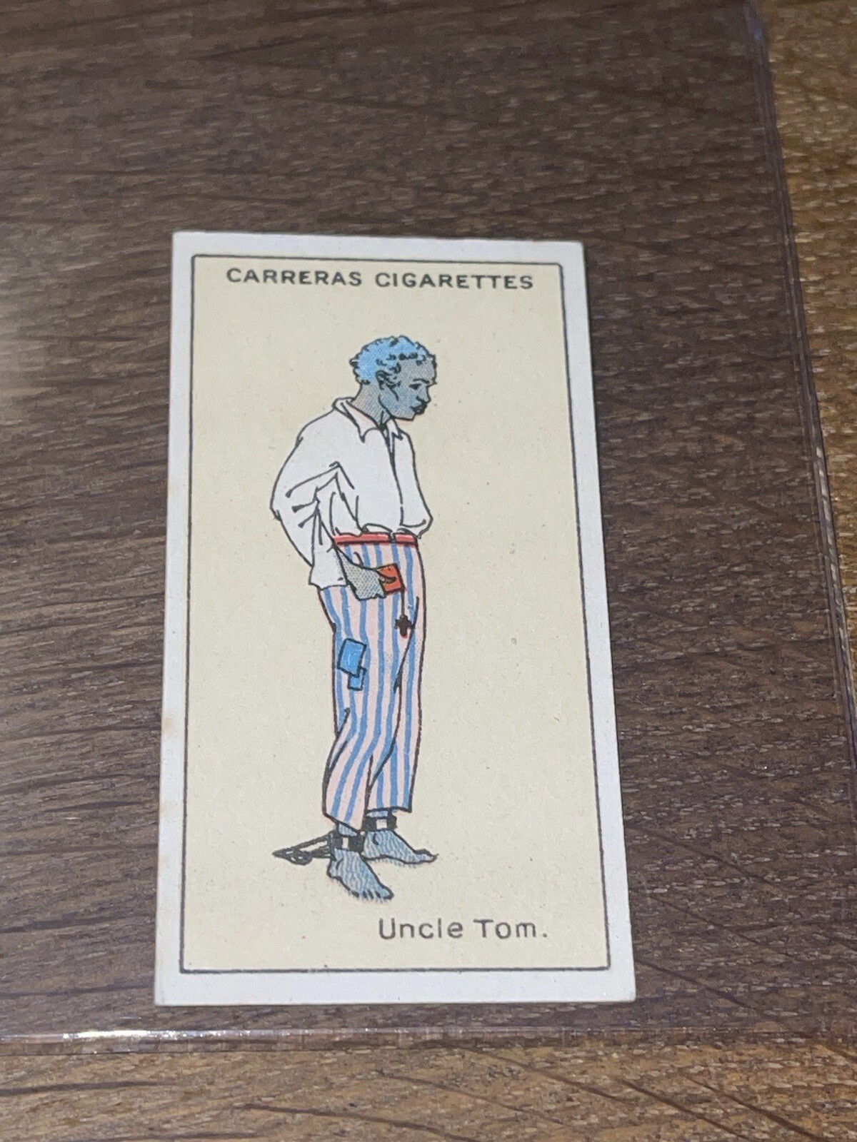 Vintage Antique 1924 Figures Of Fiction Uncle Tom Rare Cigarette Card RARE Vintage Antique 1924 Figures Of Fiction Uncle Tom Rare Cigarette Card RARE