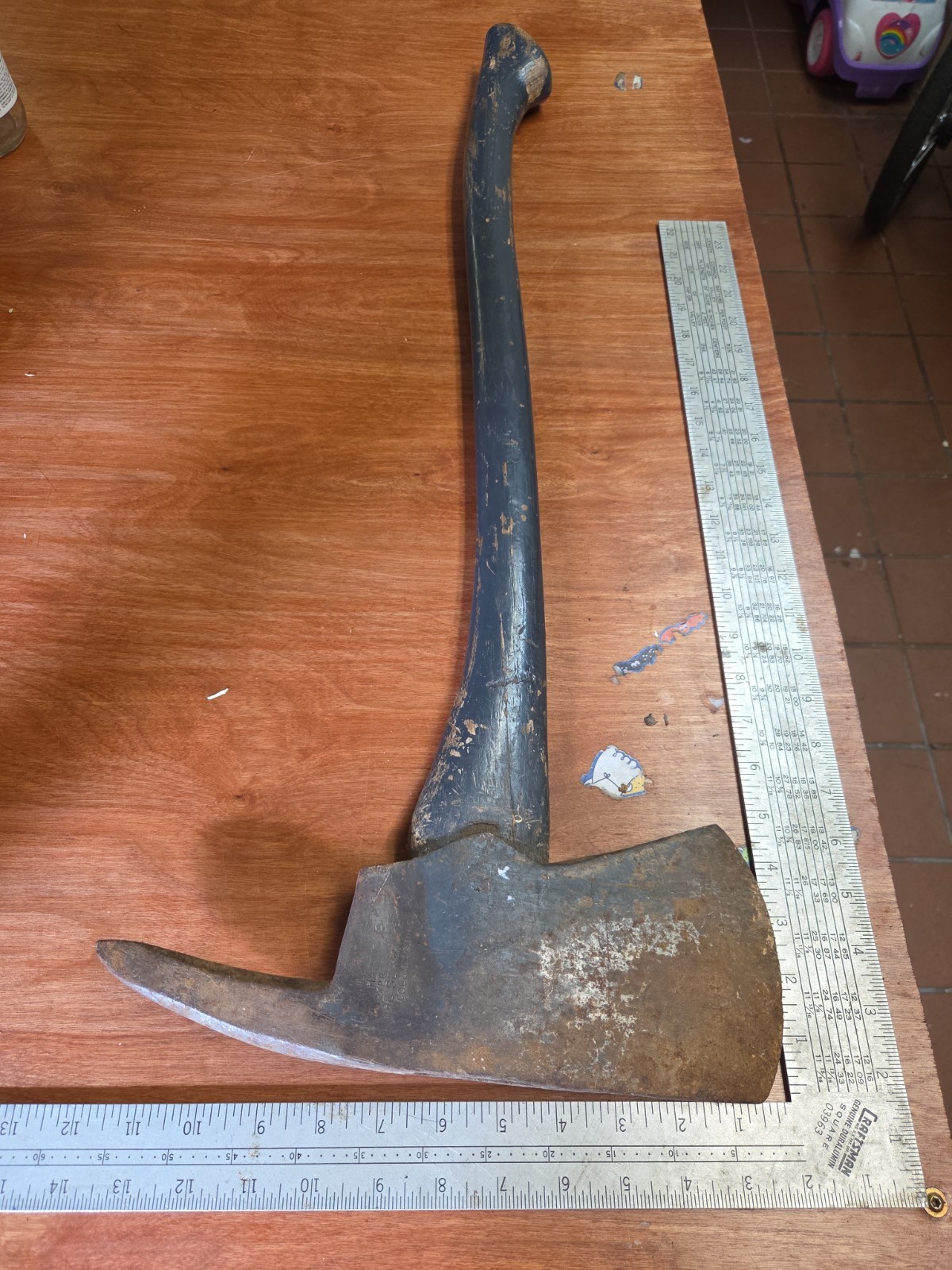 Collins And Co. Hartford Cast Steel Seagrave Pattern Lugged Fire Axe Head USA Collins And Co. Hartford Cast Steel Seagrave Pattern Lugged Fire Axe Head USA