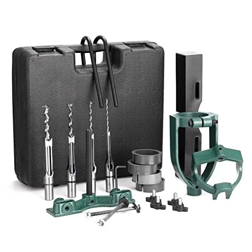 YUEWO Mortising Attachment for Drill Press, Bench Drill Locator Set for Morti... YUEWO Mortising Attachment for Drill Press, Bench Drill Locator Set for Morti...
