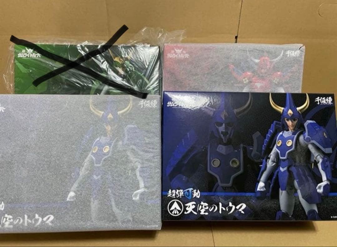 Sen-Ti-Nel Cho-Dan-Kado Samurai Troopers 3-body set