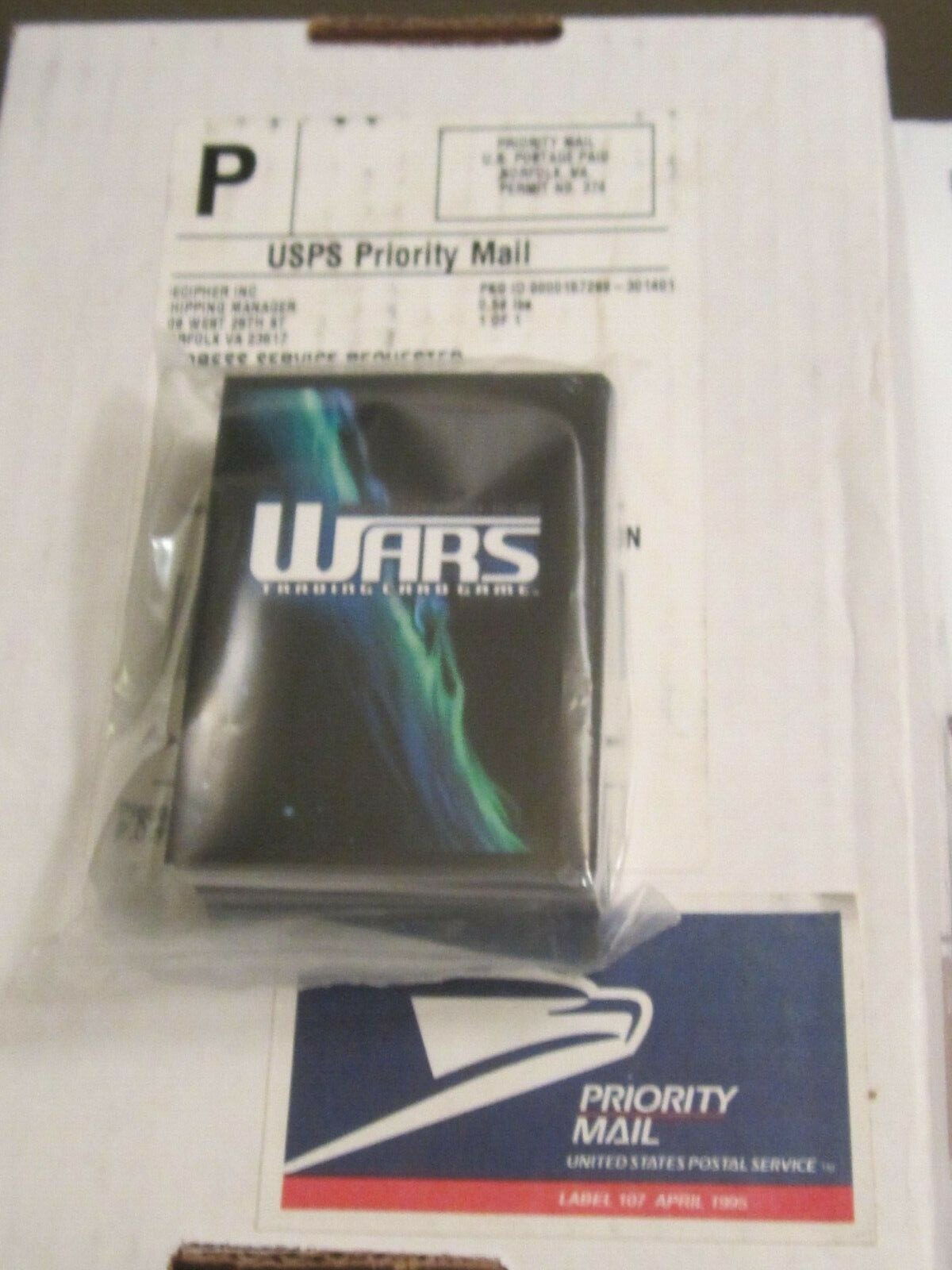 Stackpole Decipher WARS TRADING CARD GAME DECK Rare Vintage NOS OOP Sealed 2004 Stackpole Decipher WARS TRADING CARD GAME DECK Rare Vintage NOS OOP Sealed 2004