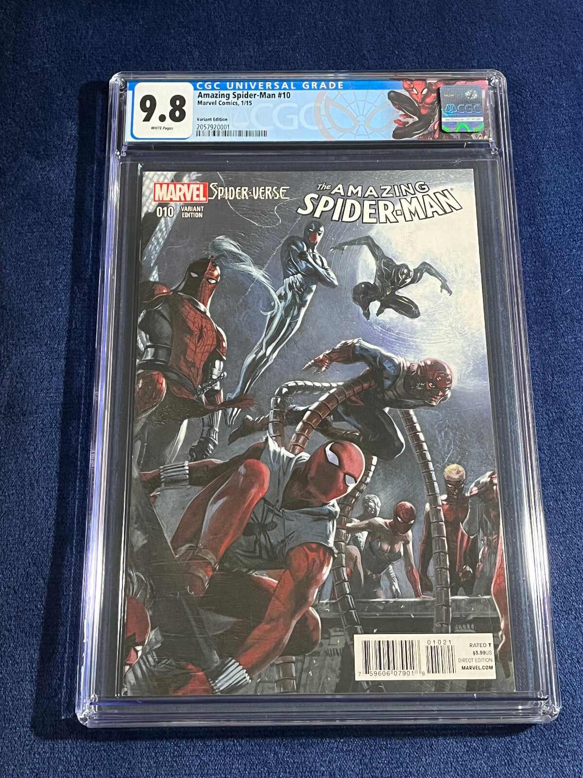CGC 9.8 Amazing Spider-Man 10 1st SPIDER-PUNK--Variant--DON'T PAY EBAY SALES TAX CGC 9.8 Amazing Spider-Man 10 1st SPIDER-PUNK--Variant--DON'T PAY EBAY SALES TAX