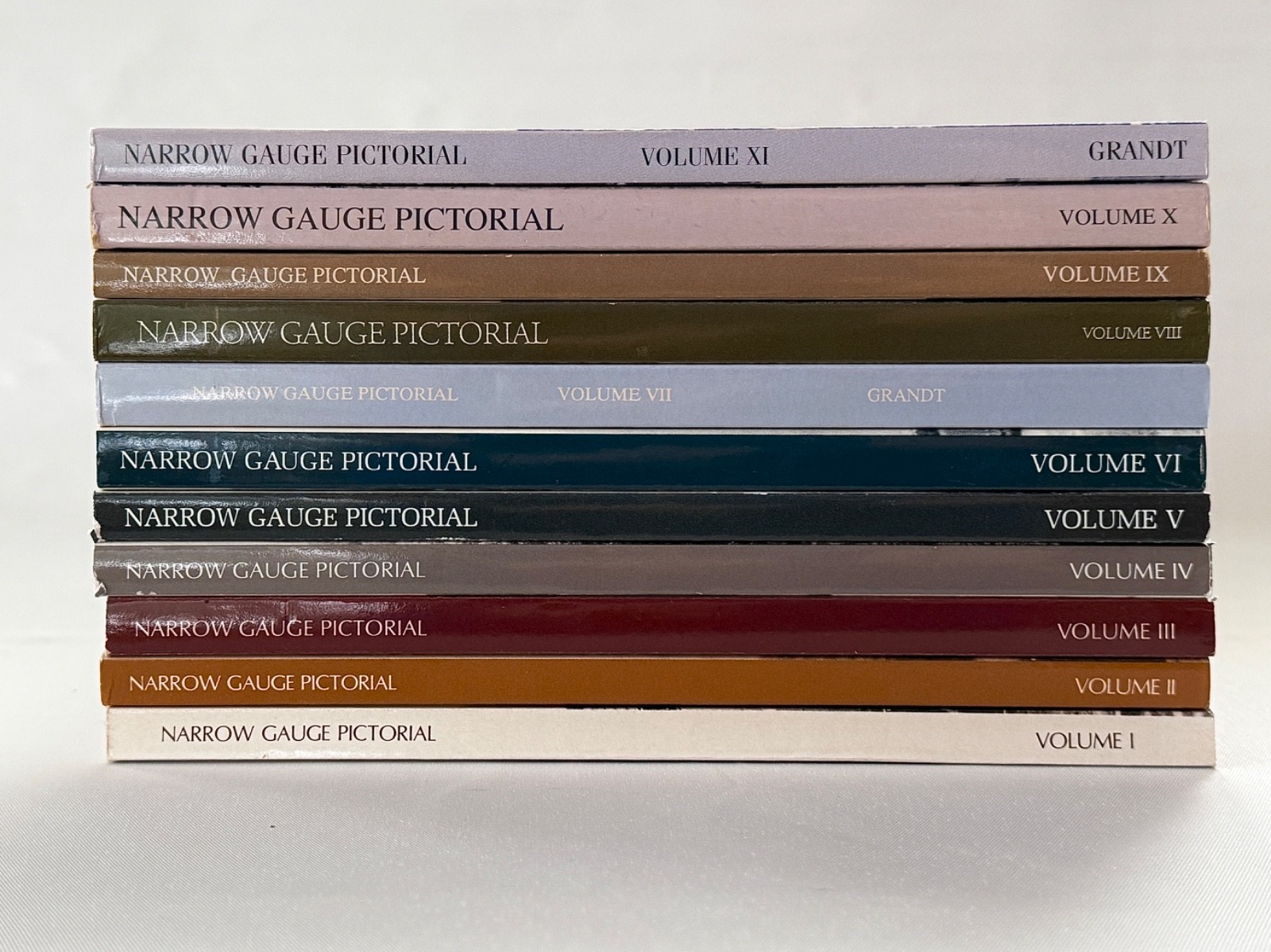 Narrow Gauge Pictorial, Volume I - XI, Robert L. Grandt, 11-Part Book Series Narrow Gauge Pictorial, Volume I - XI, Robert L. Grandt, 11-Part Book Series