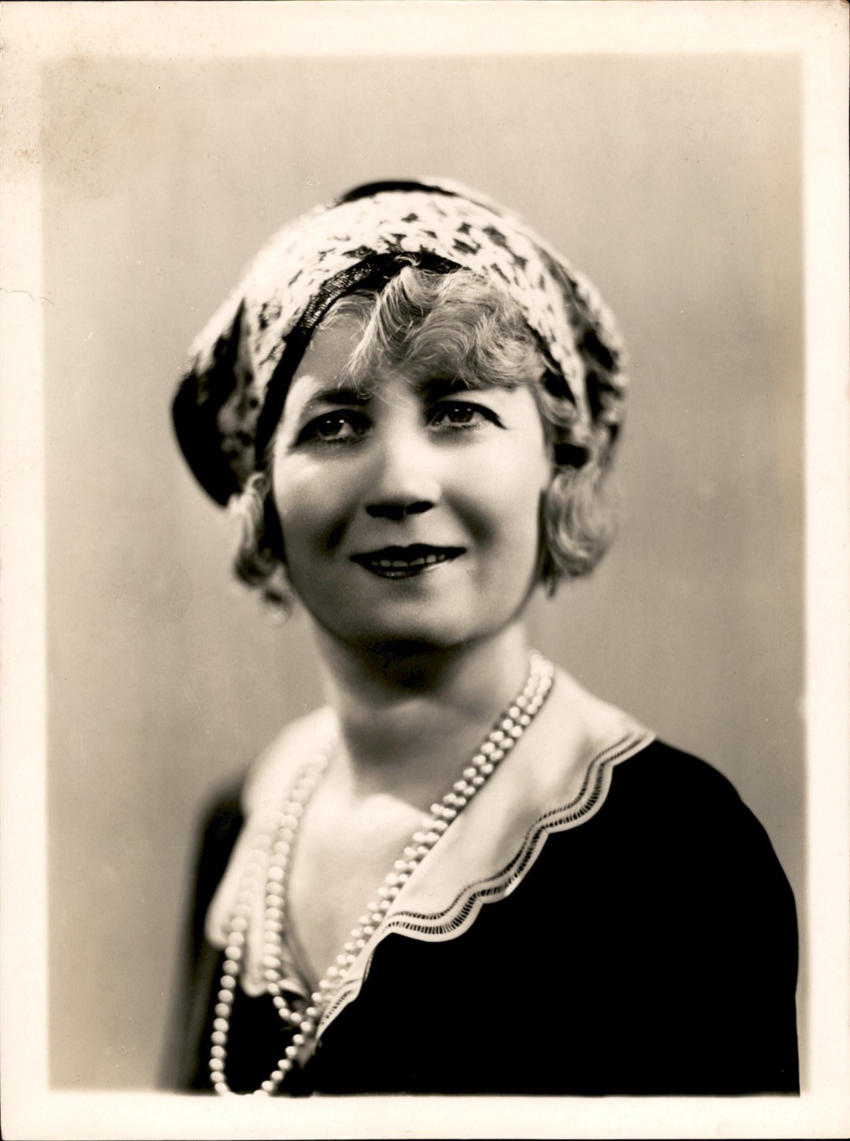 GA315 Approx 1920s-30s Original Henri Manuel Photo WOMEN'S HAT PARIS MILLINERY