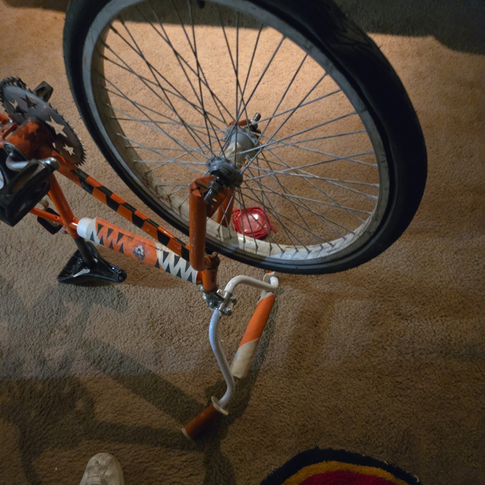 Huffy Tony the Tiger bicycle from 1988 Huffy Tony the Tiger bicycle from 1988