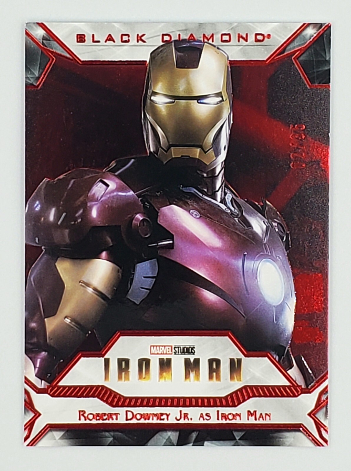2021 Marvel Black Diamond RED Parallel Complete Set #s 1 - 100 Serial # XX/35
