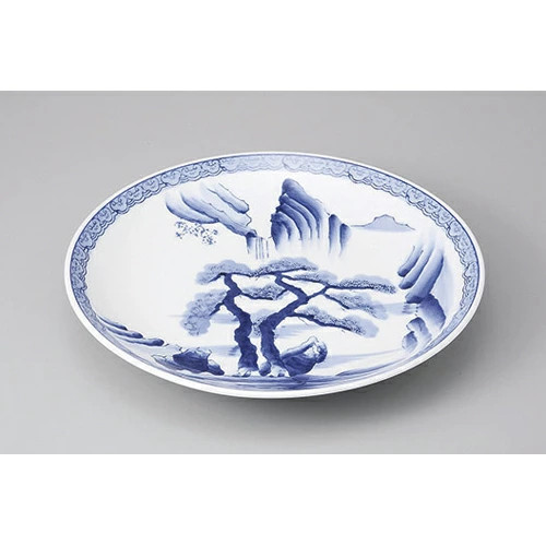 10-piece set Arita-yaki serving plate Arita-yaki landscape 15th pla From Japan