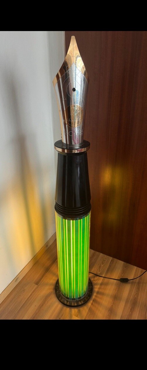 Pelikan Floor Lamp Filler Vintage Rare Rare 100% Working Pelikan Floor Lamp Filler Vintage Rare Rare 100% Working