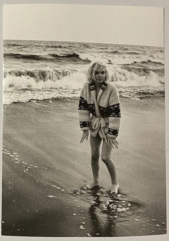 1962 Marilyn Monroe Original photograph by George Barris Triple Stamped Beach 1962 Marilyn Monroe Original photograph by George Barris Triple Stamped Beach