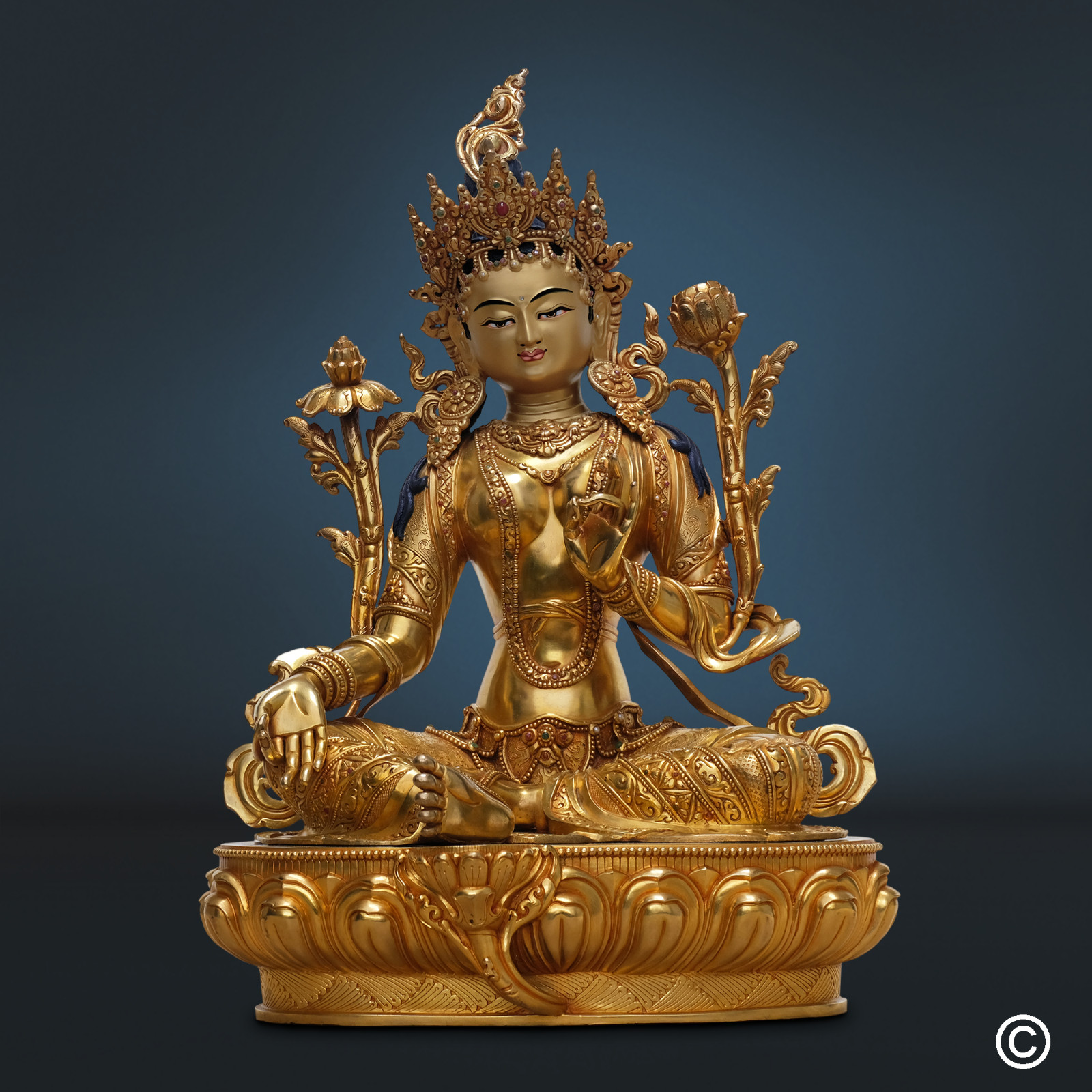 Buddha Green Tara Statue Buddha Green Tara Statue