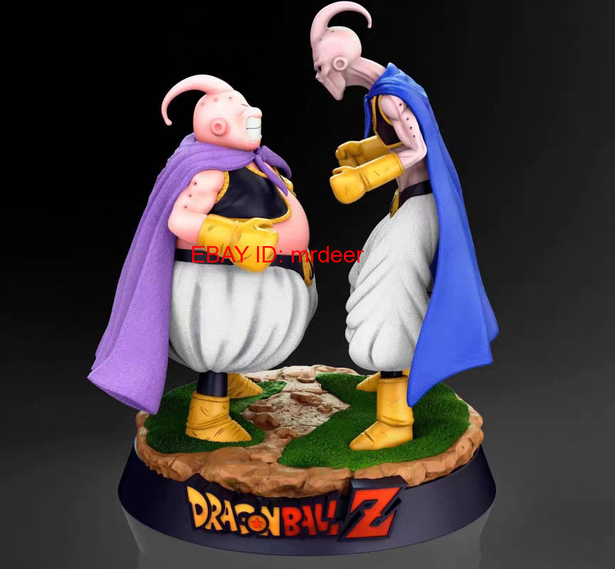 New FZ Studio Dragonball Dbz Majin Buu Vs Buu Gk Collector Resin Painted Statue