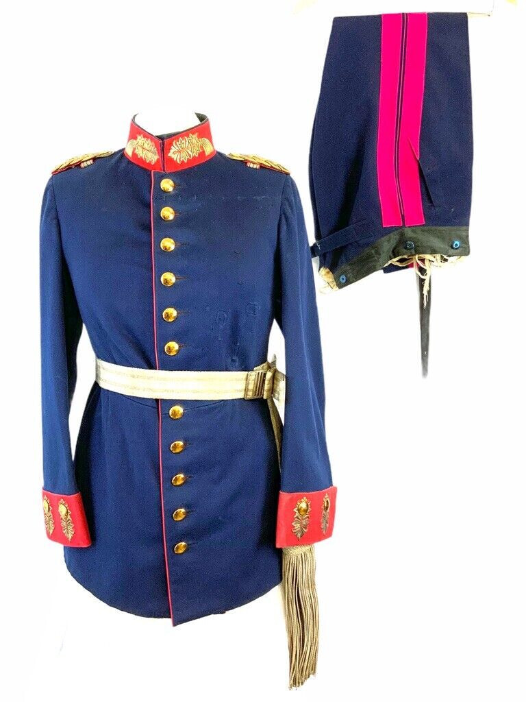 WW1 Imperial German Prussian Generals Tunic Sash and Trousers Engineer Officer WW1 Imperial German Prussian Generals Tunic Sash and Trousers Engineer Officer