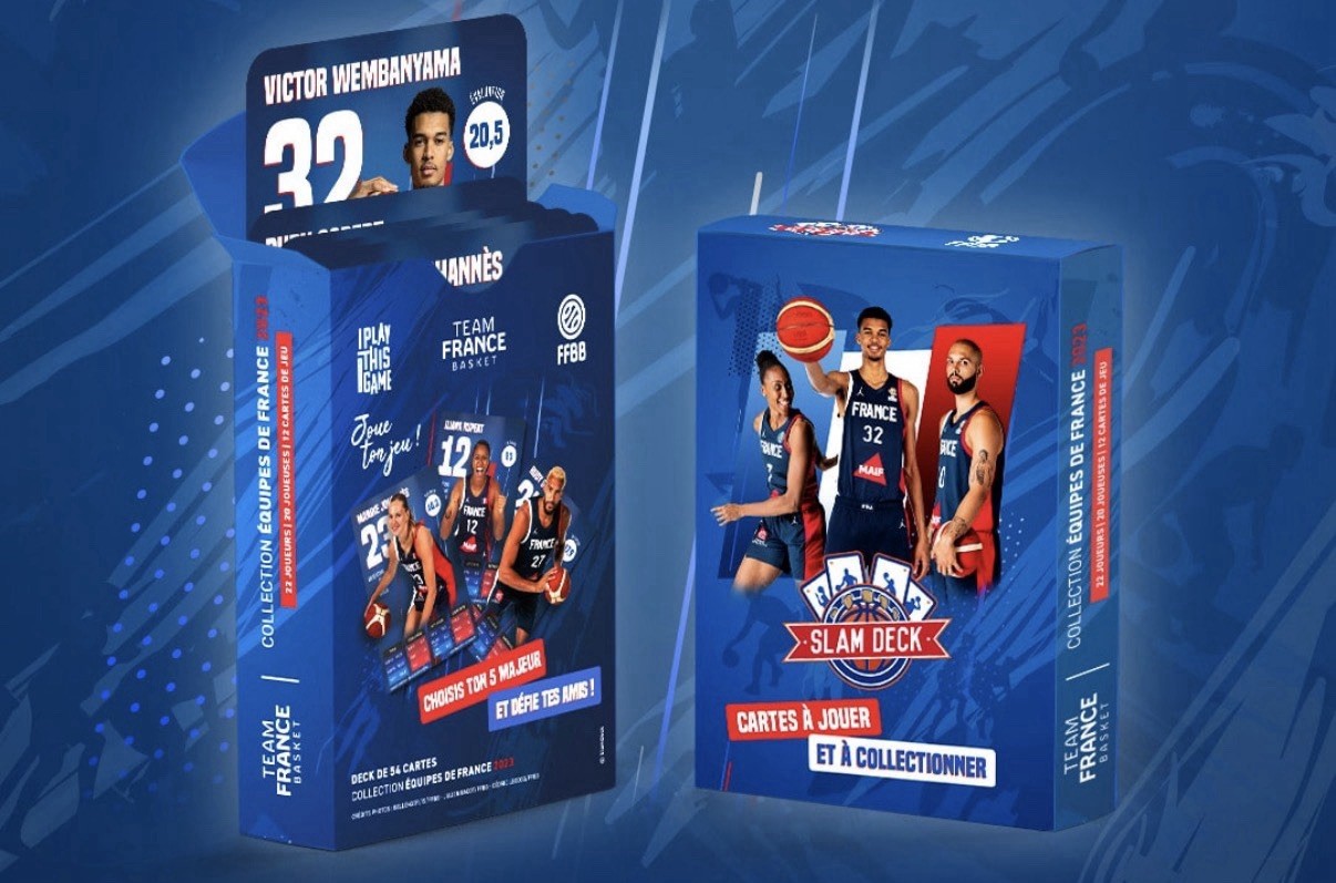 X4 VICTOR WEMBANYAMA 2023 SLAM DECK Team France Box Set Rookie RC Spurs SLAMDECK X4 VICTOR WEMBANYAMA 2023 SLAM DECK Team France Box Set Rookie RC Spurs SLAMDECK
