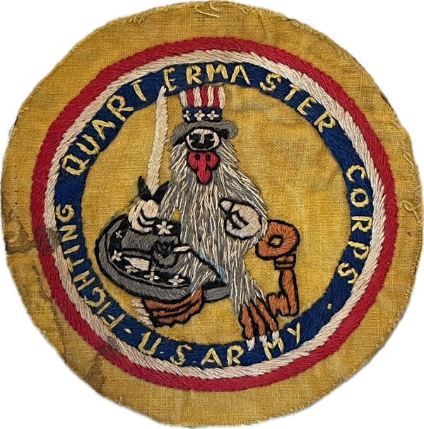 WARTIME VIETNAMESE MADE US ARMY QUARTERMASTER CORP / SUPPLY PATCH (195) WARTIME VIETNAMESE MADE US ARMY QUARTERMASTER CORP / SUPPLY PATCH (195)