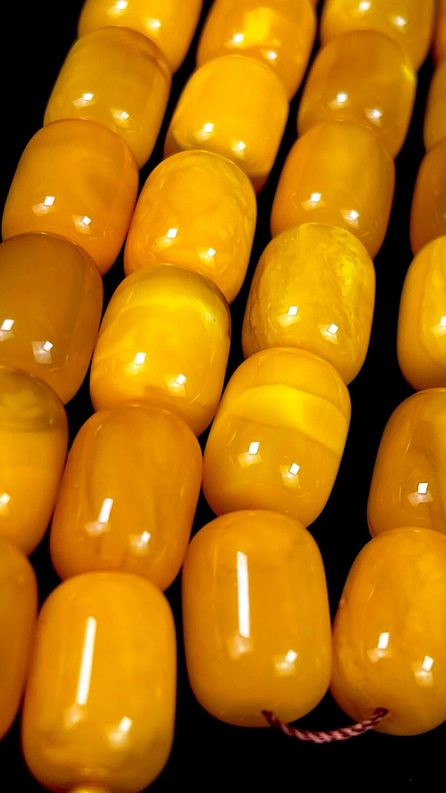 Rare Certified Antique Natural German Baltic Amber Rosary 83gr. الماني حر شجري Rare Certified Antique Natural German Baltic Amber Rosary 83gr. الماني حر شجري