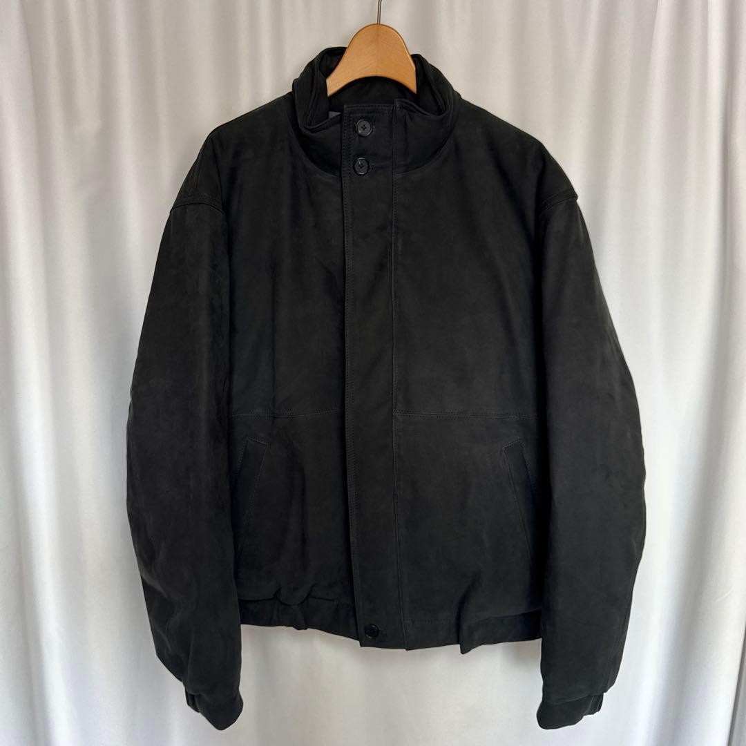 A.Presse Apresse Nubuck Leather Down Jacket Black 2 Men JPN Limited Edition Rare A.Presse Apresse Nubuck Leather Down Jacket Black 2 Men JPN Limited Edition Rare