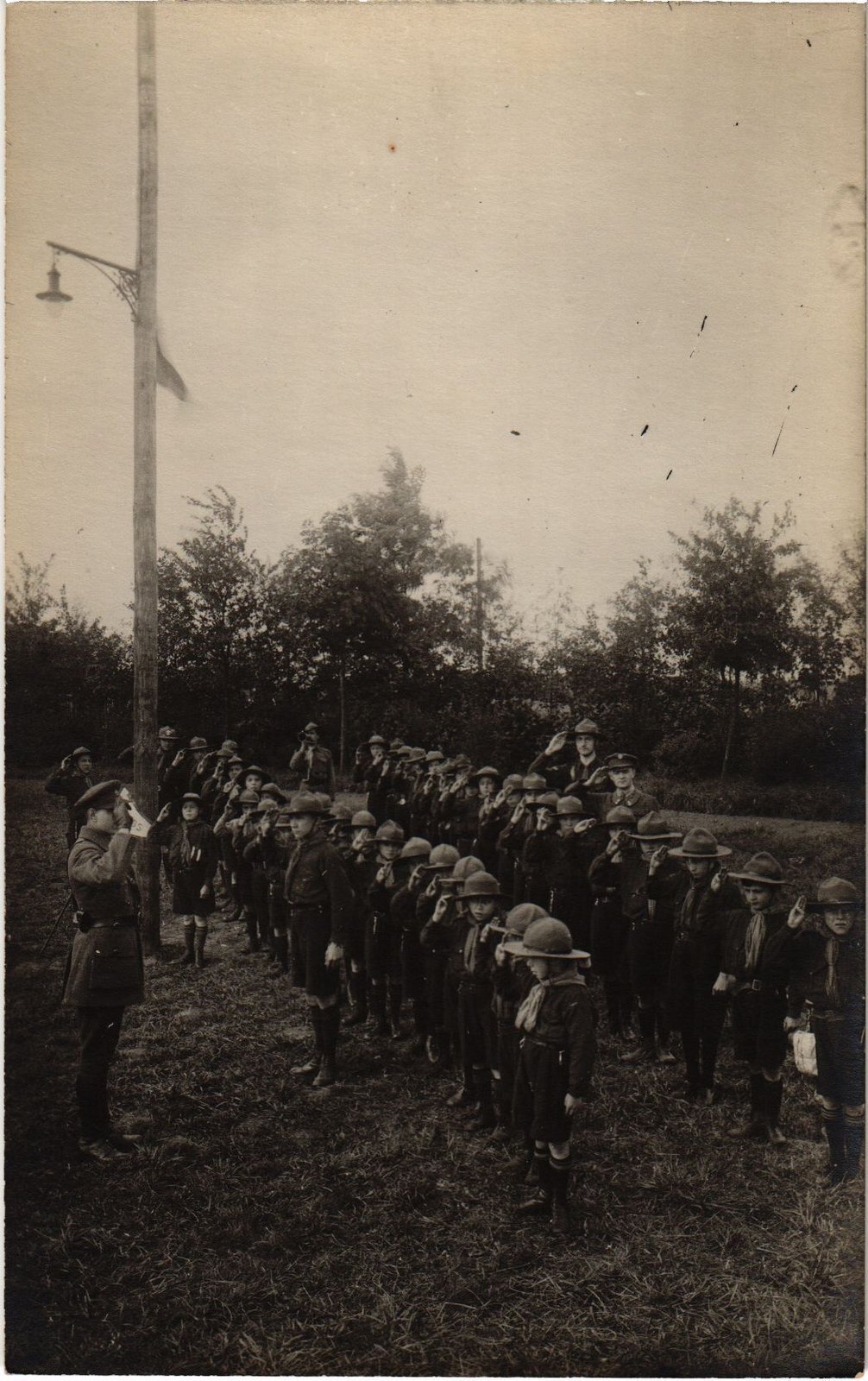 PC REAL PHOTO SCOUTING BOY SCOUTS (a36413) PC REAL PHOTO SCOUTING BOY SCOUTS (a36413)
