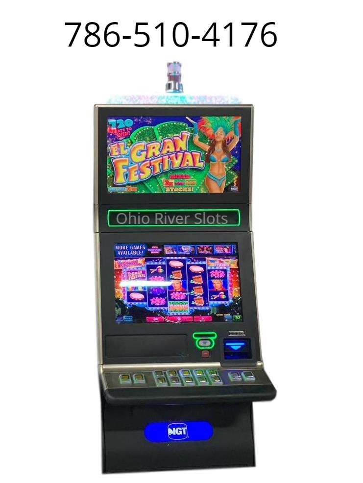 IGT G23 SLOT MACHINE El Gran Festival (TICKET PRINTER, COINLESS) IGT G23 SLOT MACHINE El Gran Festival (TICKET PRINTER, COINLESS)