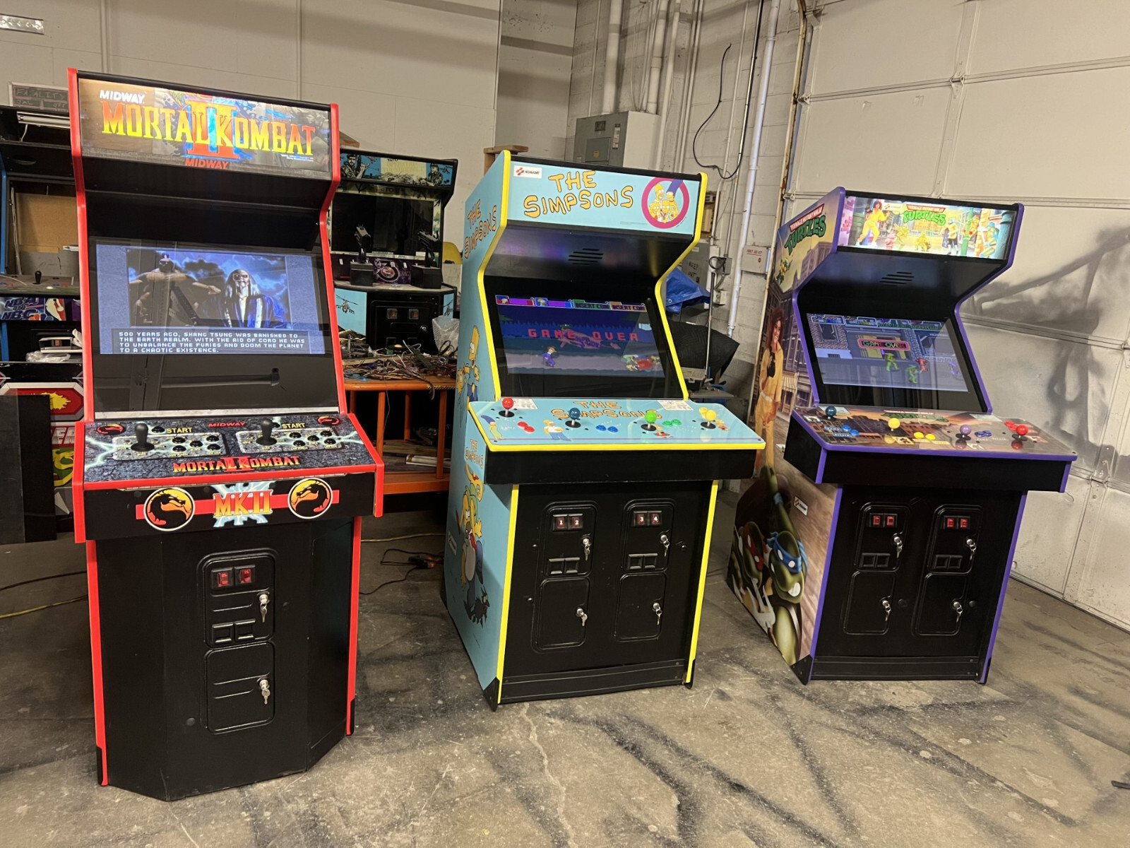 ARCADE MACHINE PACKAGE BUNDLE- 10 most popular ARCADE MACHINES - ARCADE MACHINE PACKAGE BUNDLE- 10 most popular ARCADE MACHINES -