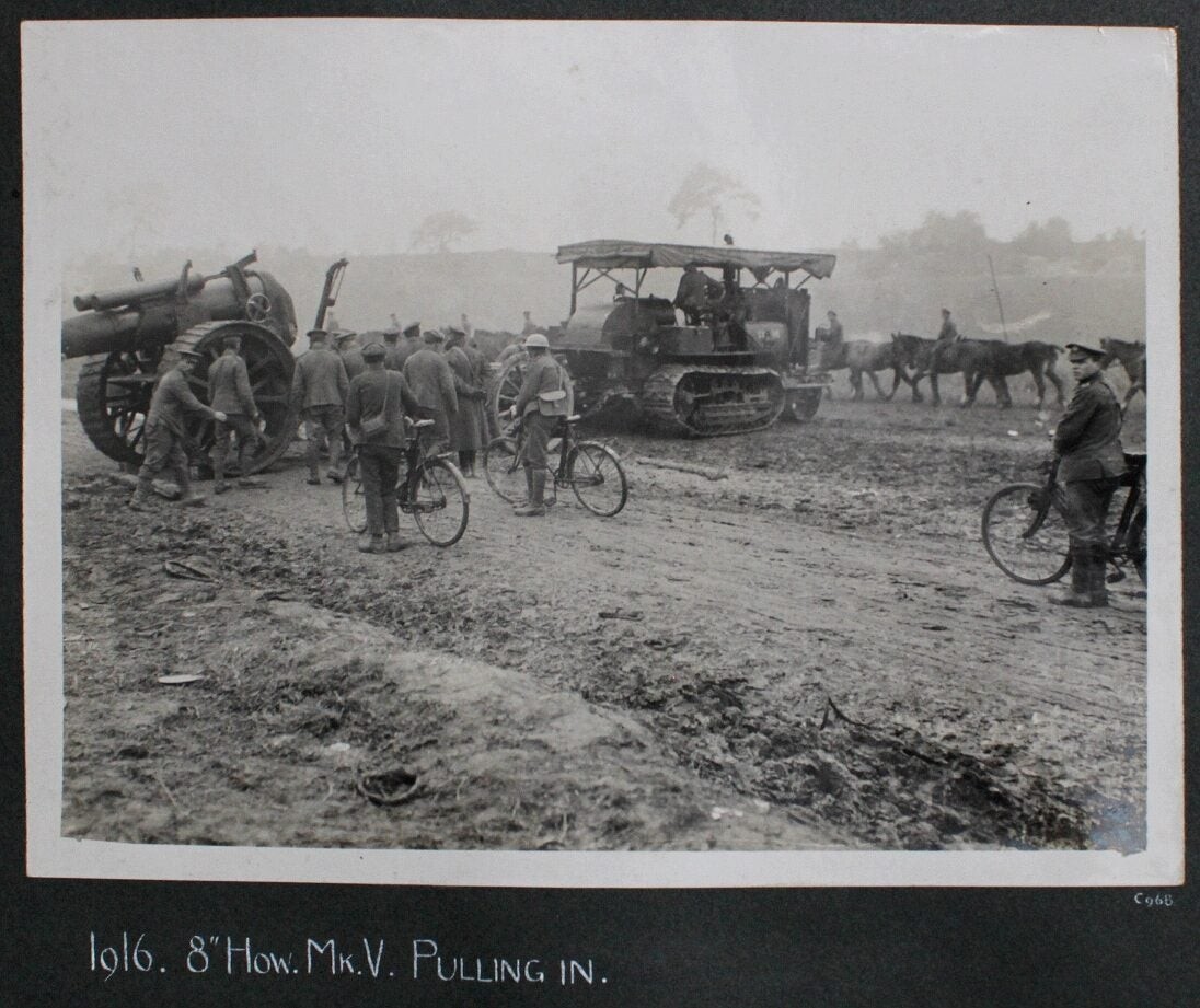 Photo Album World War I Tank Corps Photos British Expeditionary Force France 