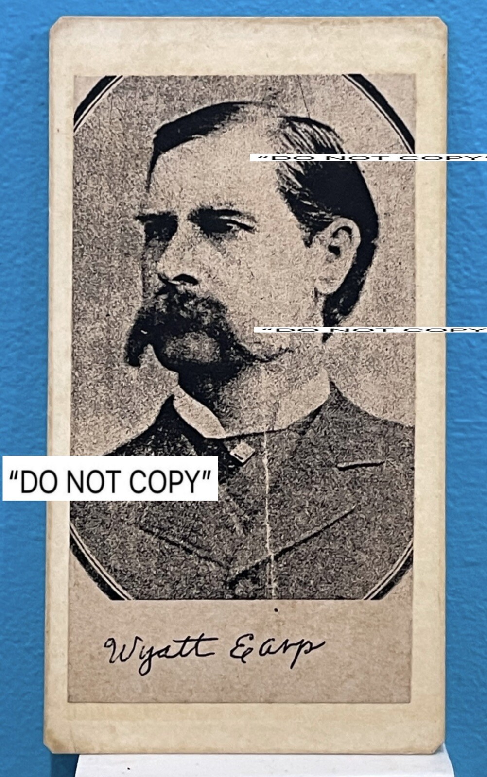 Wyatt Earp Hand Signed Large CDV Photo Image. Live Ink” SEE MY OTHER WYATT EARPS Wyatt Earp Hand Signed Large CDV Photo Image. Live Ink” SEE MY OTHER WYATT EARPS
