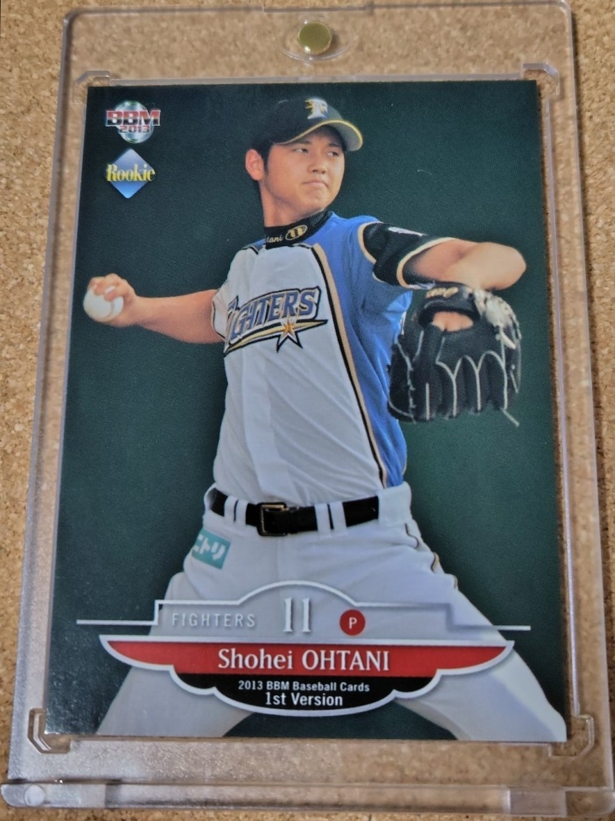 Shohei Ohtani BBM 2013 Rookie Card RC Hokkaido Nippon Ham Fighters Shohei Ohtani BBM 2013 Rookie Card RC Hokkaido Nippon Ham Fighters