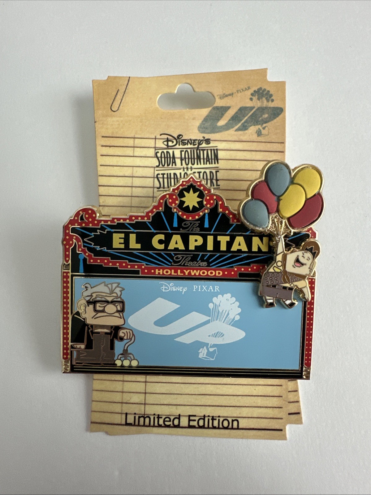 Disney DSF DSSH - UP - Marquee Pin LE 150 Dug Carl Russell Pin (B) Disney DSF DSSH - UP - Marquee Pin LE 150 Dug Carl Russell Pin (B)