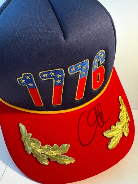 Charlie Kirk  Signed 1776 Autographed Cap Celebrate America 250 1776-2026