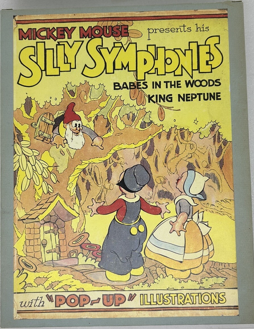 Mickey Mouse 1933 Silly Symphonies Pop Up Book