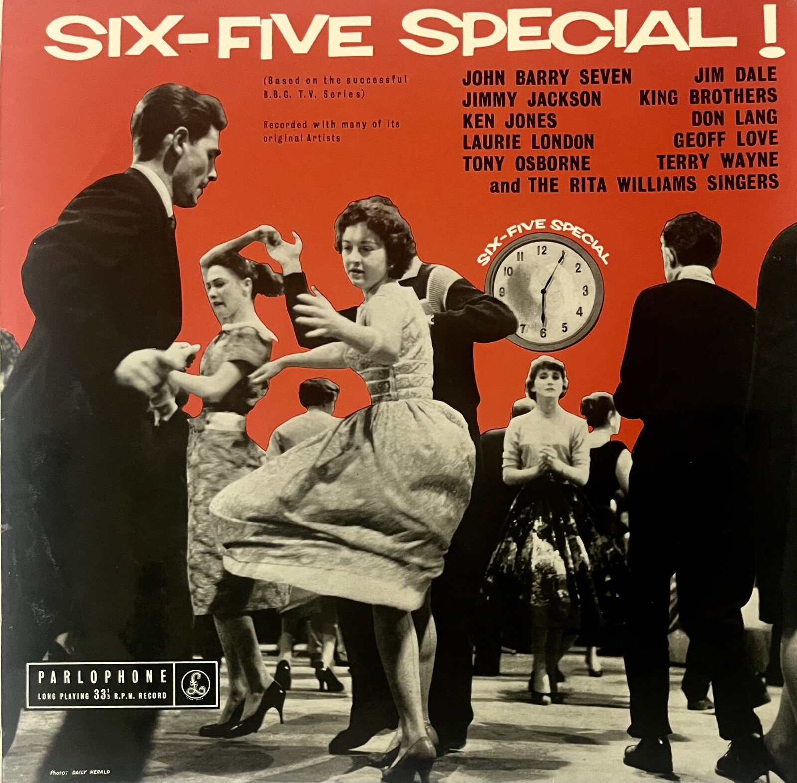 John Barry Seven Fully Signed Autograph ‘Six-Five Special’ (1957) 1st Press LP John Barry Seven Fully Signed Autograph ‘Six-Five Special’ (1957) 1st Press LP