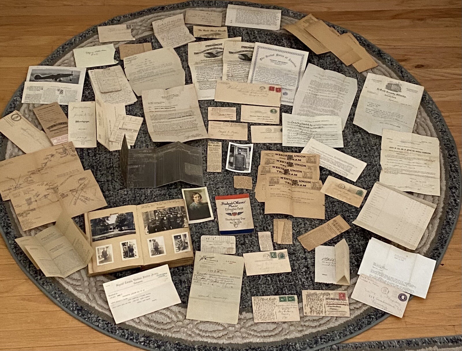 WW1 Antique Journal of Lieutenant Donald Faxon, Airplane Crash 76 Items WW1 Antique Journal of Lieutenant Donald Faxon, Airplane Crash 76 Items