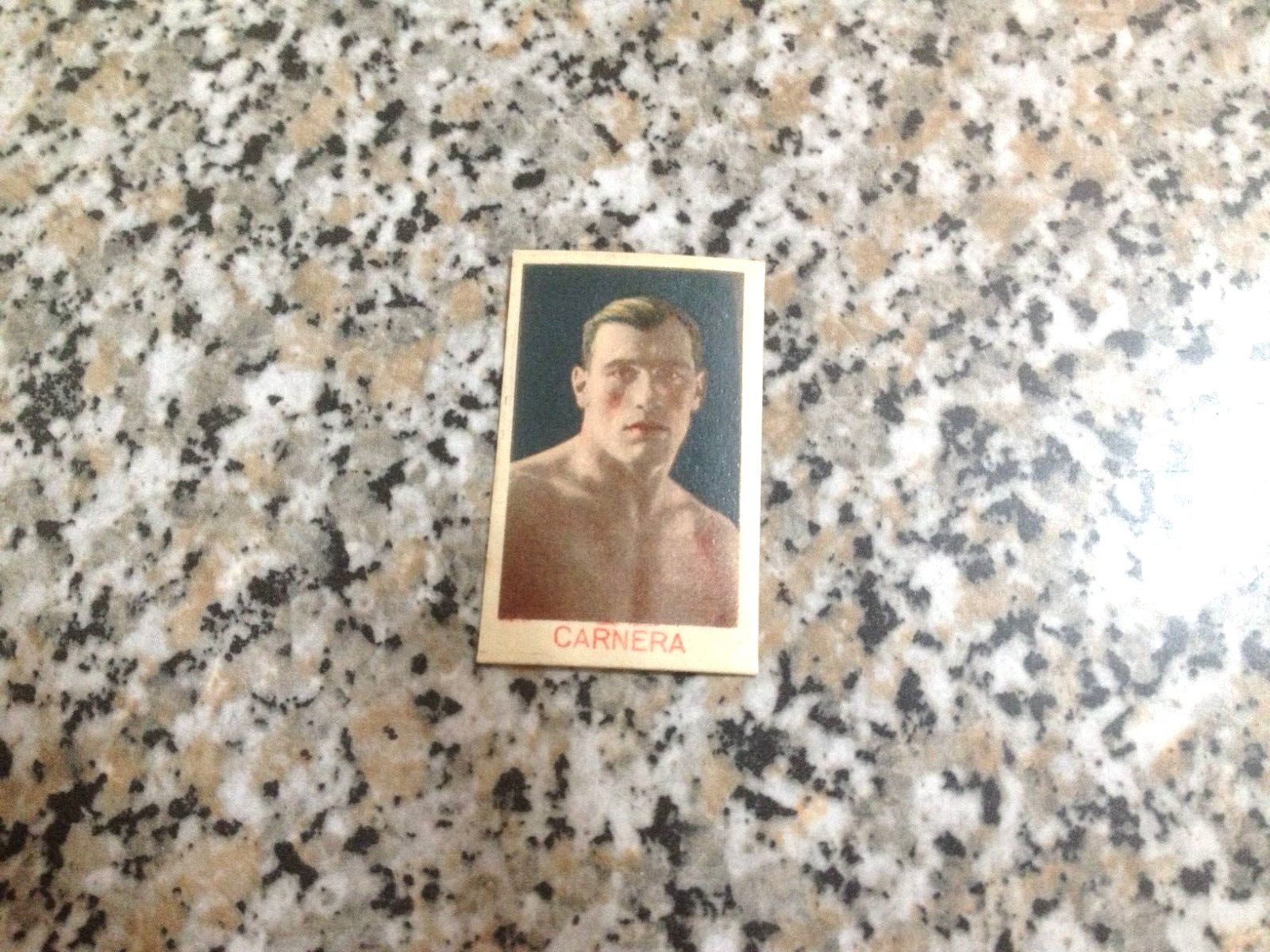 CARNERA ED.LURATI 1927 ROOKIE ORIGINAL NEW MINT PERFECT CENTERED NEW VERY RARE CARNERA ED.LURATI 1927 ROOKIE ORIGINAL NEW MINT PERFECT CENTERED NEW VERY RARE
