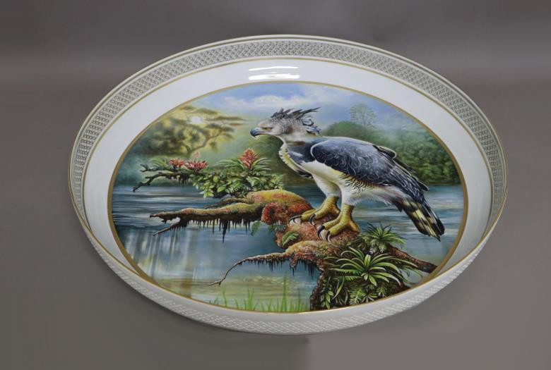 Herend Ornamental Plate with Openwork – HARPY Pattern 07496000HARPY Limited Herend Ornamental Plate with Openwork – HARPY Pattern 07496000HARPY Limited