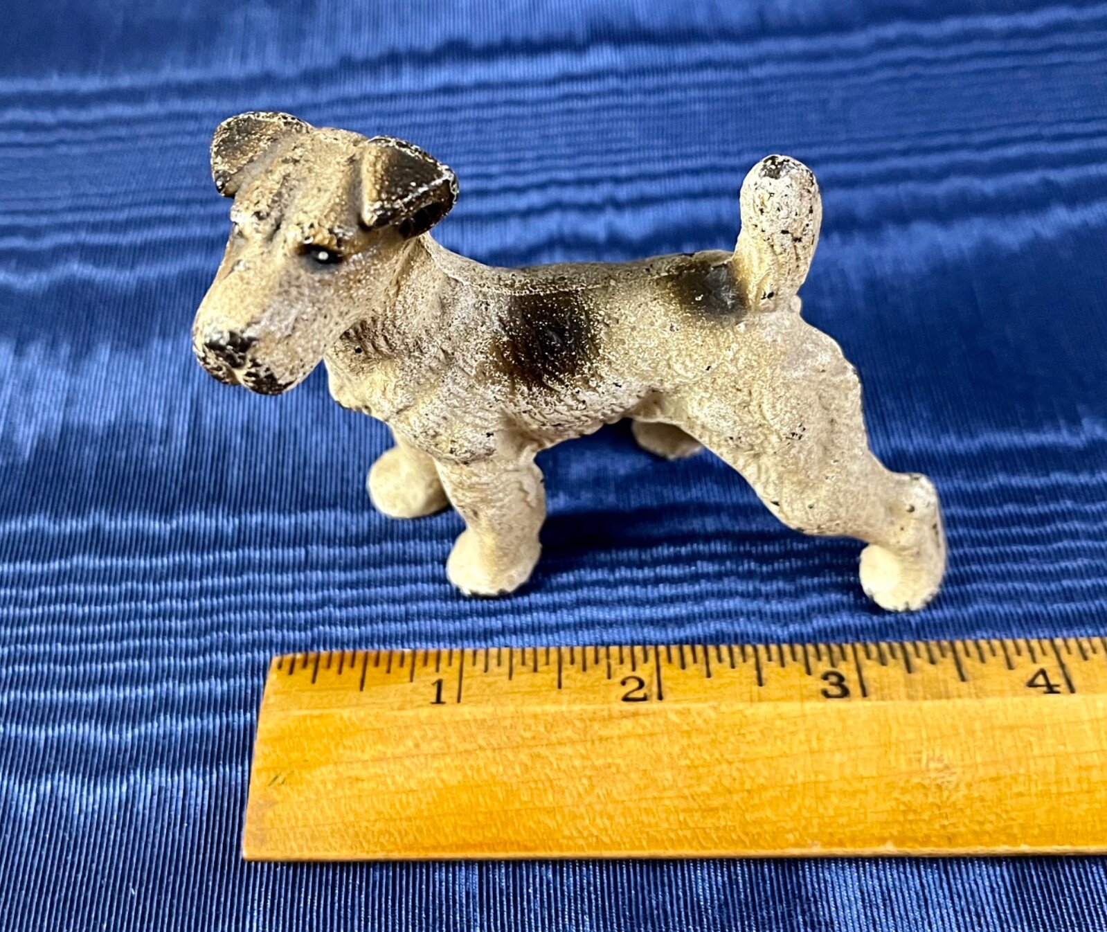 Antique Cast Iron Hubley? Dog Paperweight; 3.25 Antique Cast Iron Hubley? Dog Paperweight; 3.25